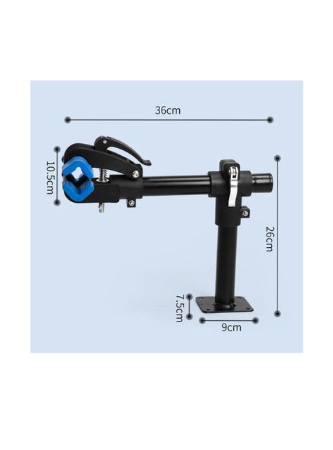 Soporte Muro Y Mesón Bicicleta 30kg Brazo En L Reparación-1