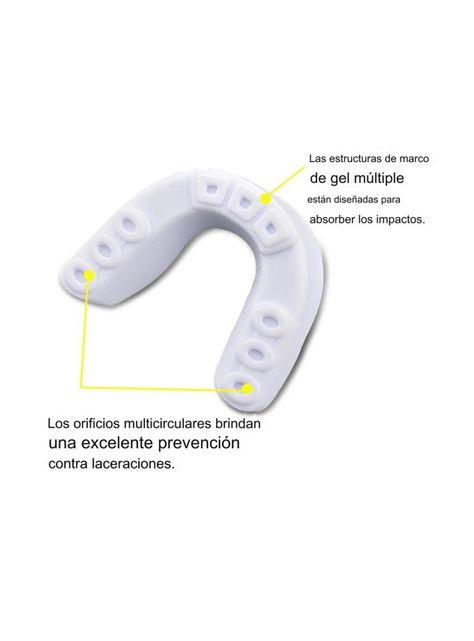 Protector Bucal Boxeo Hockey Karate Artes Marciales Deporte-1