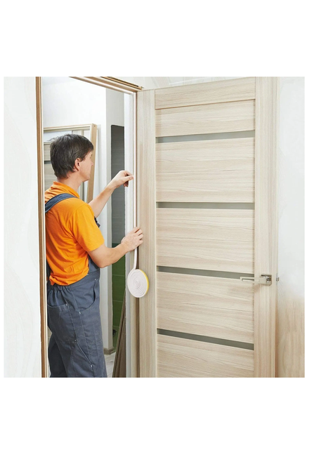 Burlete Cinta 10mts Aislante Térmico Adhesivo Puerta Ventana-4