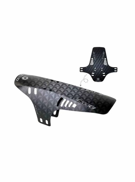 Tapabarro Para Bicicleta, Variedad Diseño Negro Geométrico-0