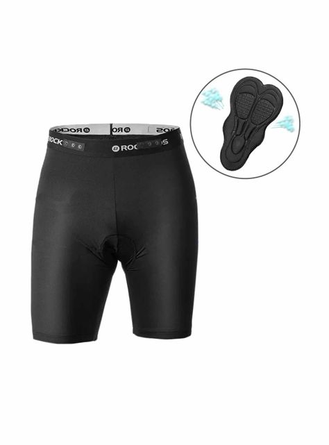 Set Pantalón Short + Ropa Interior De Ciclismo Rockbros Mtb-2
