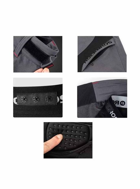 Set Pantalón Short + Ropa Interior De Ciclismo Rockbros Mtb-6