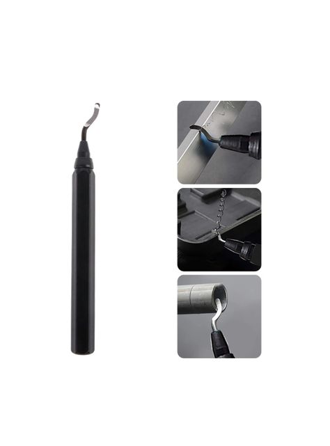 Set Desbarbado 10 Cuchillas De Repuesto Aluminio Acero Pvc-2