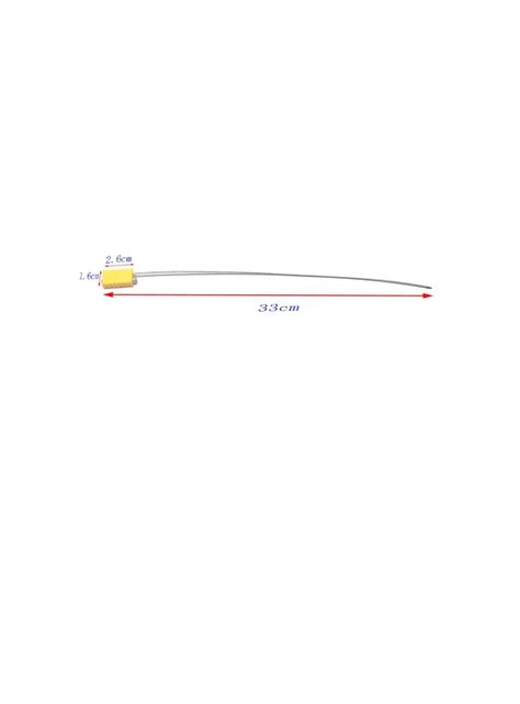 Brida Sello De Seguridad Cable Acerado Con Bloqueo Engranaje-1
