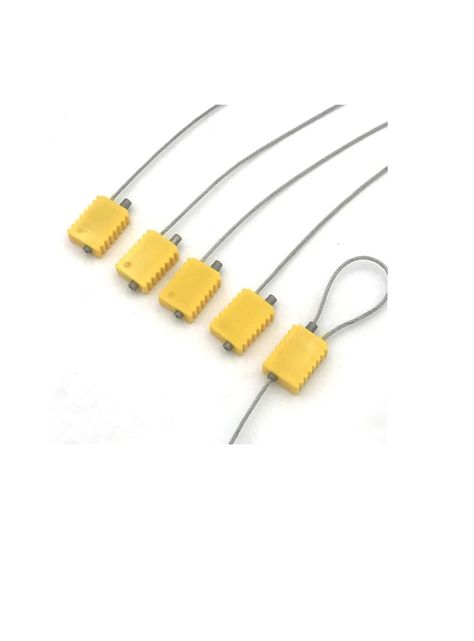Brida Sello De Seguridad Cable Acerado Con Bloqueo Engranaje-6