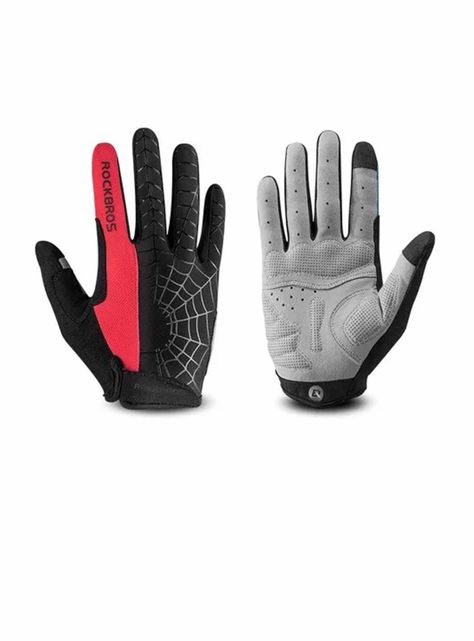 Guantes Rockbros Ciclismo Mtb Ruta Dedo Largo Bicicleta-0