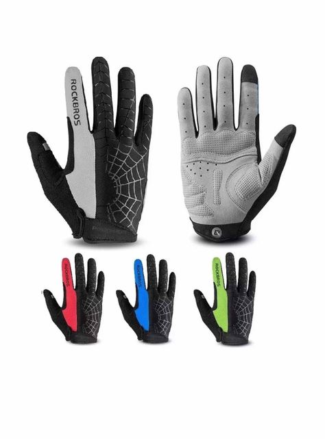 Guantes Rockbros Ciclismo Mtb Ruta Dedo Largo Bicicleta-1