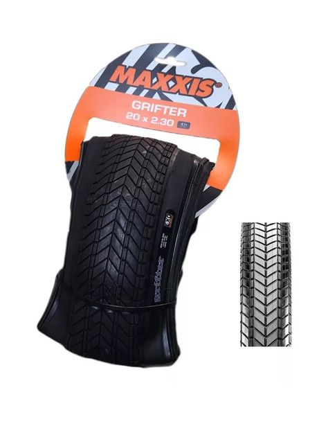 Neumático Maxxis Grifter Exo 20x2.30 Kevlar Bmx Freestyle-0