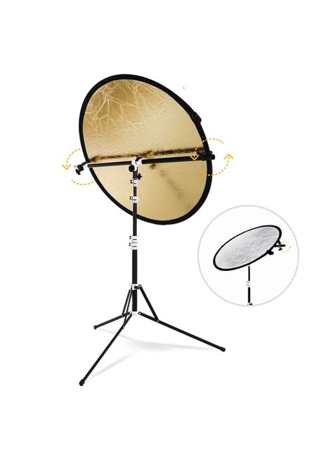 Soporte Boom Telescopico 470-1250 Mm Reflector Y Flash Foto-4