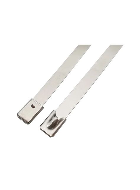 100 Bridas Acero Inoxidable Mètalica Seguridad 4.6x500mm-1