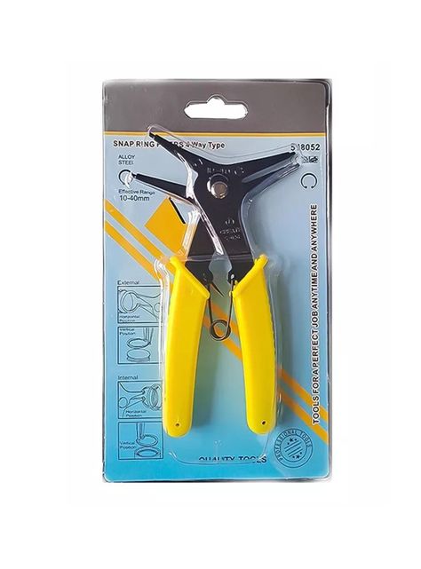 Alicate Pinza Anillos De Retención Interno Externo Multiuso-7