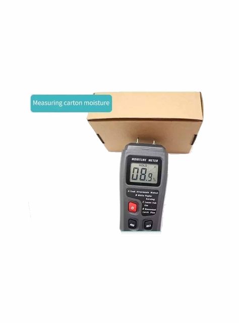 Medidor Digital De Humedad Para Madera Higrómetro Portátil-4