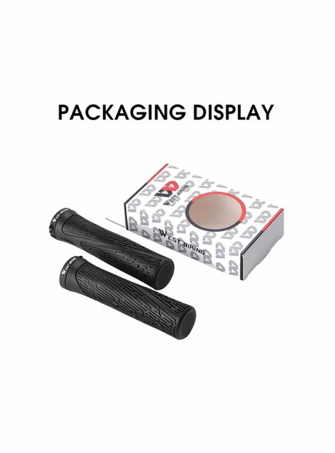Puños West Biking C/ Lock Bicicleta Mtb Bmx Grips Empuñadura-4
