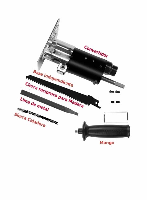 Adaptador Profesional De Sierra Recíproca Para Taladro-3