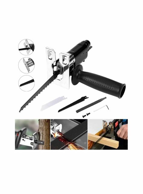Adaptador Profesional De Sierra Recíproca Para Taladro-1