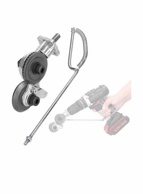 Adaptador Corta Latas De Taladro Eléctrico, Cortachapa-4