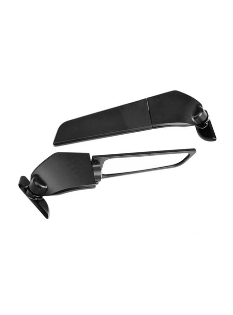 Espejos Tipo Alerón Motos Tunning Compatible Yamaha Kawasaki Suzuki-4