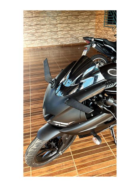 Espejos Tipo Alerón Motos Tunning Compatible Yamaha Kawasaki Suzuki-6