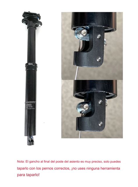 Dropper Tija Telescópica Exa 30.9 X 125 Mm-2