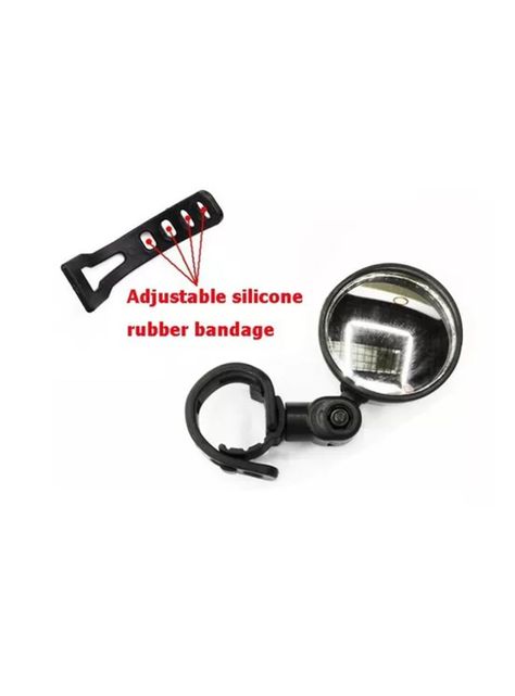 Espejo Retrovisor Para Bicicletas Y Scooters Ajustable-2