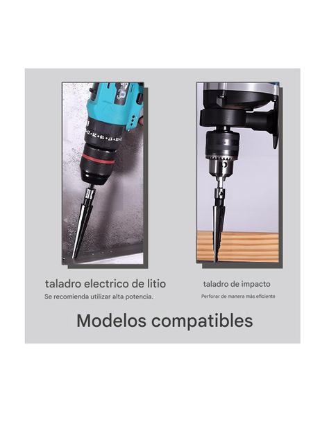Broca Cónica Madera De Precisión Para Taladro Y Manual 5-16mm-4