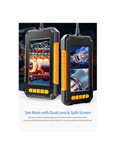 Endoscopio Industrial 5 Metros Lente Dual Hd Impermeable-2