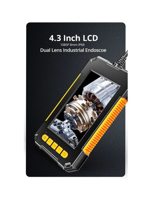 Endoscopio Industrial 5 Metros Lente Dual Hd Impermeable-3