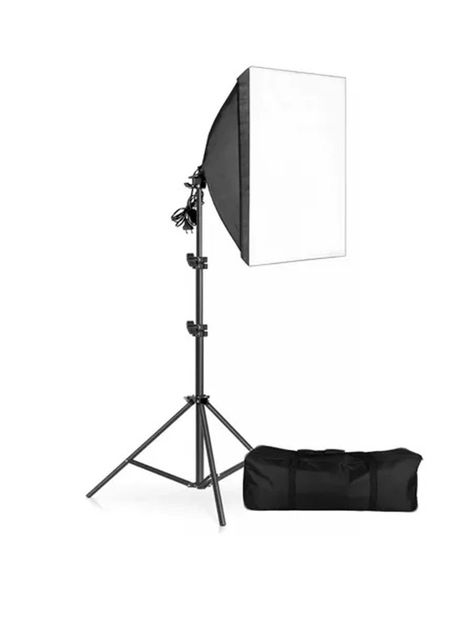 Softbox Trípode Caja De Luz 50x70cm. Fotografía De Estudio-0