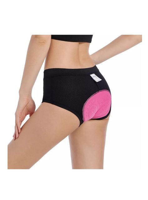 Calza De Ciclismo Gel, Short Ropa Interior Acolchada Mujer-0