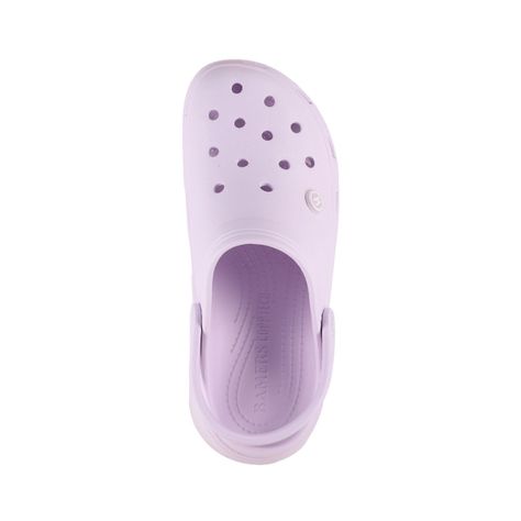 Zuecos Plataforma Mujer Bamers Air Morado-2