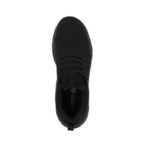 Zapatillas Plataforma Hombre Positano Negro Bamers-2