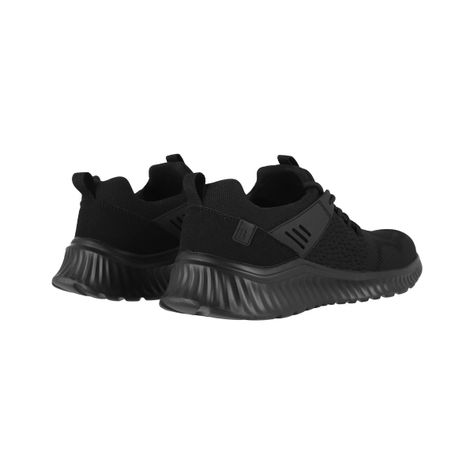 Zapatillas Plataforma Hombre Positano Negro Bamers-5