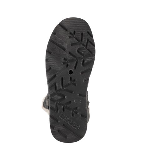 Botas Mujer Bamers Blast Button Cuero Gris Oscuro-3