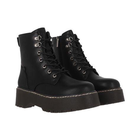 Bota Bamers Martina Mujer Negro-2