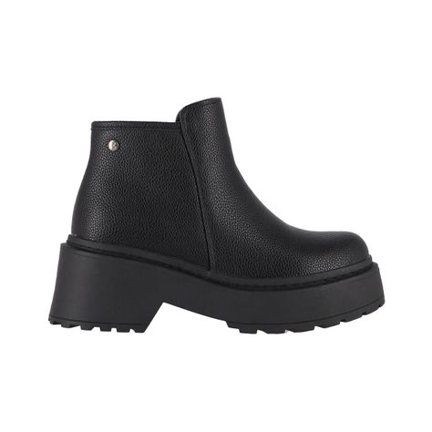 Botines Mujer Bamers Marsella Zipper Negro-0