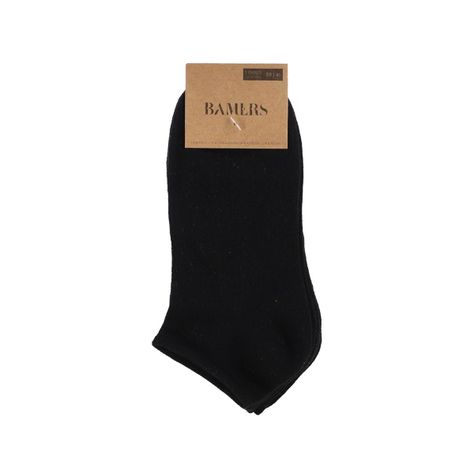 Calcetines Hombre Bamers Show 3 Pack Negro-2