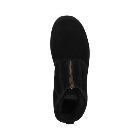 Bota Mujer Bamers Blast Zip Cuero  Negro-2