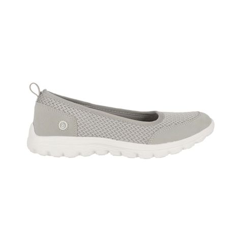 Pantufla Bamers Blossom Go Mujer Gris-0