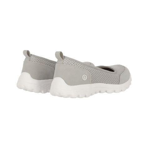 Pantufla Bamers Blossom Go Mujer Gris-3