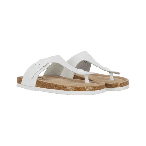 Sandalia Bamers Kend Capri Joven Blanco-2