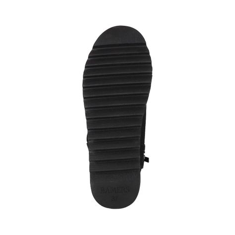 Bota Mujer  Bamers Platform Negro-3