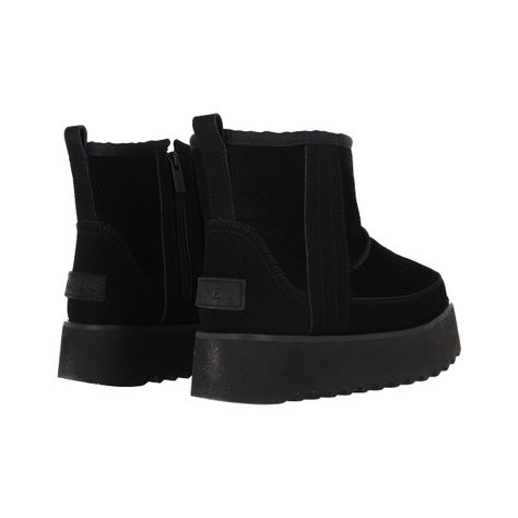 Bota Mujer  Bamers Platform Negro-5