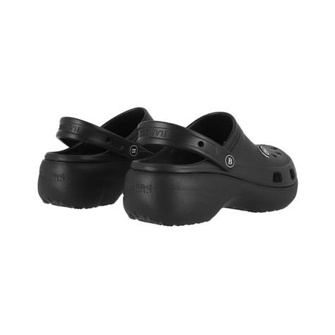 Zuecos Plataforma Mujer Bamers Air Negro-5