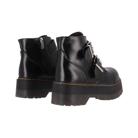 Botin Mujer Bamers Julieta Negro-5