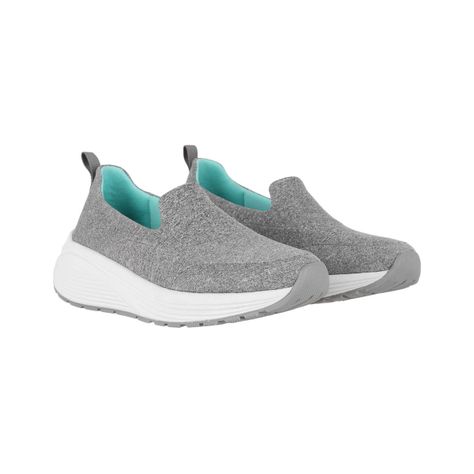 Zapatillas Mujer Gris Claro Bamers Mirlo-4