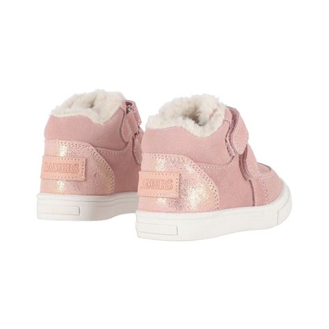 Botines Niñas Bamers Cozy Mini Boots Rosa Viejo-5