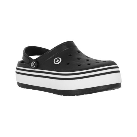 Zueco Bamers Airline High Mujer Negro-1