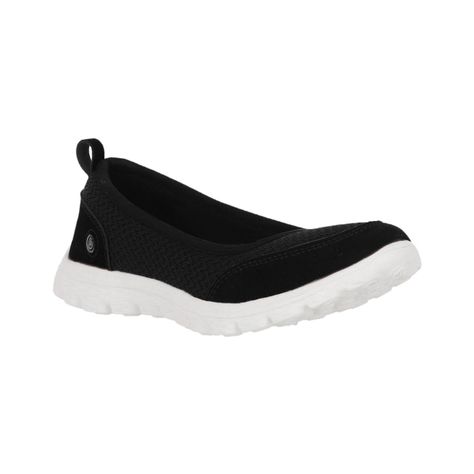 Slip On Mujer  Bamers Blossom Go Negro-1