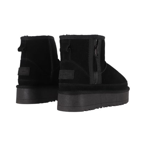 Botas Mujer Bamers Aspen Plataforma Negro-5