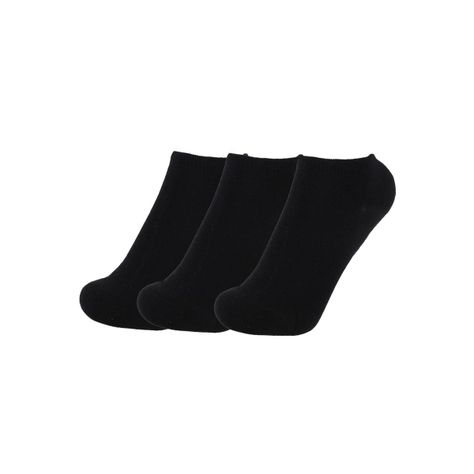 Calcetines Mujer Bamers Show 3 Pack Negro-0